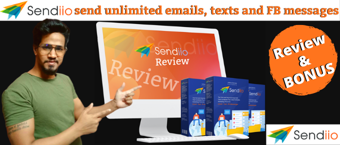 Sendiio 2.0 Review – Send unlimited emails, texts and FB messages!!