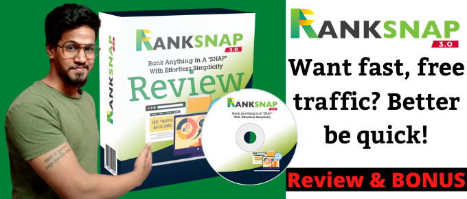 Ranksnap 3.0 Review – Secrets of top-earning affiliates