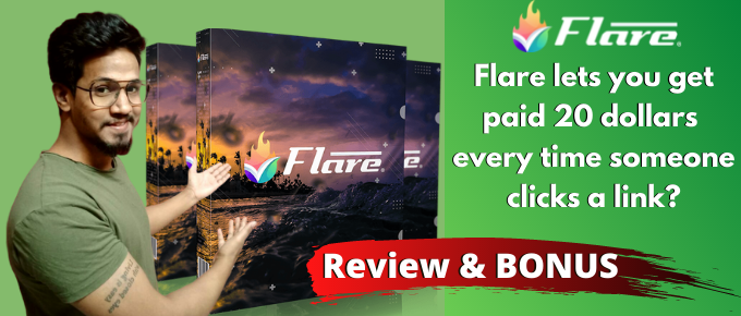 Flare Review – Get Paid $20 Everytime Someone Clicks?